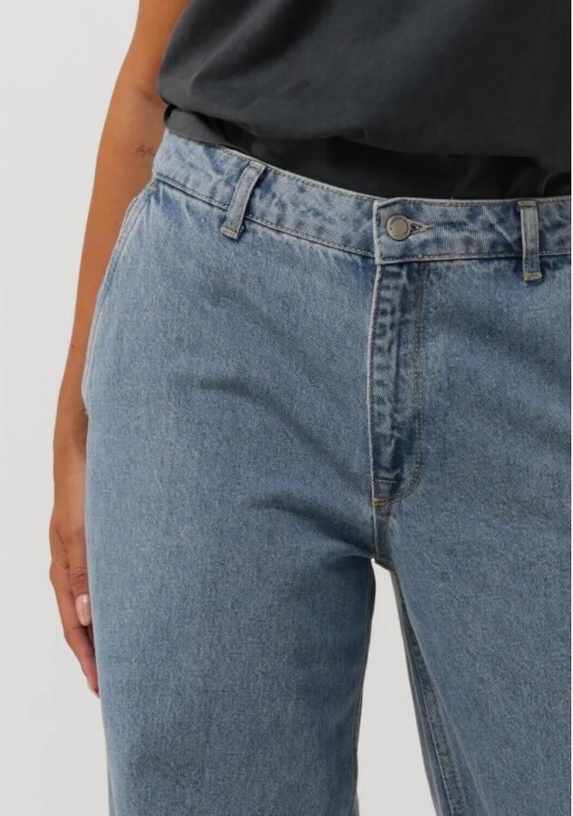 MY ESSENTIAL WARDROBE Dames Broeken Jaydamw 165 High Wide Blauw - Foto 4