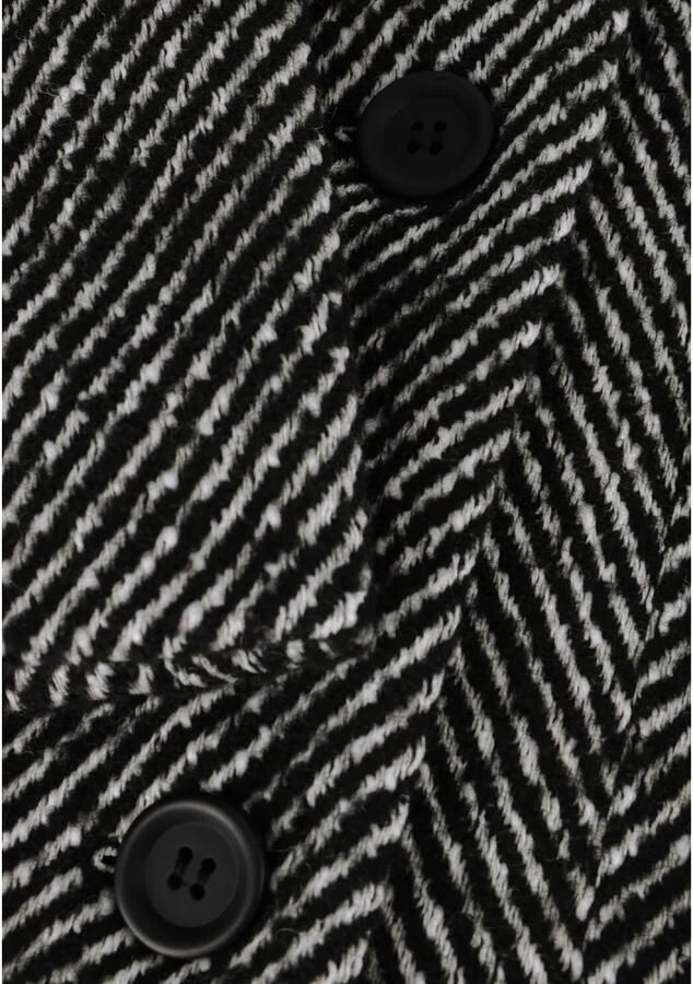 My Essential Wardrobe Elegante Zwarte Jas voor Vrouwen Black Dames