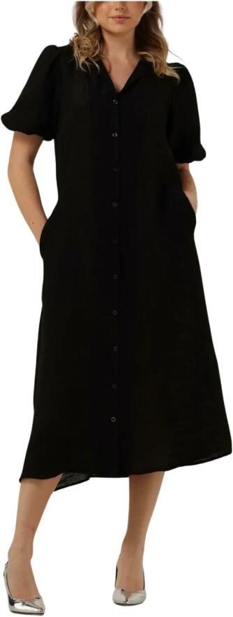 MY ESSENTIAL WARDROBE Dames Jurken Estermw Long Dress Zwart - Foto 5