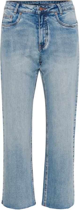 MY ESSENTIAL WARDROBE Dames Jeans Dangomw 144 High Straight Y Blauw - Foto 5