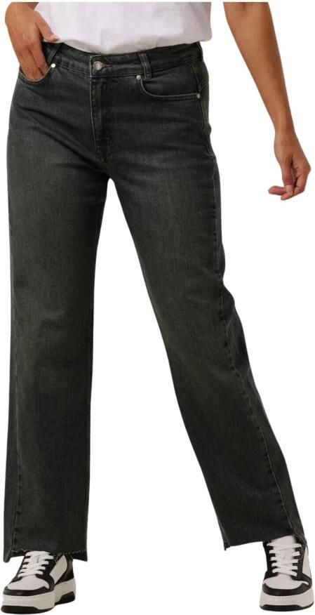 MY ESSENTIAL WARDROBE Dames Jeans Dangomw 139 High Straight Donkerblauw - Foto 5