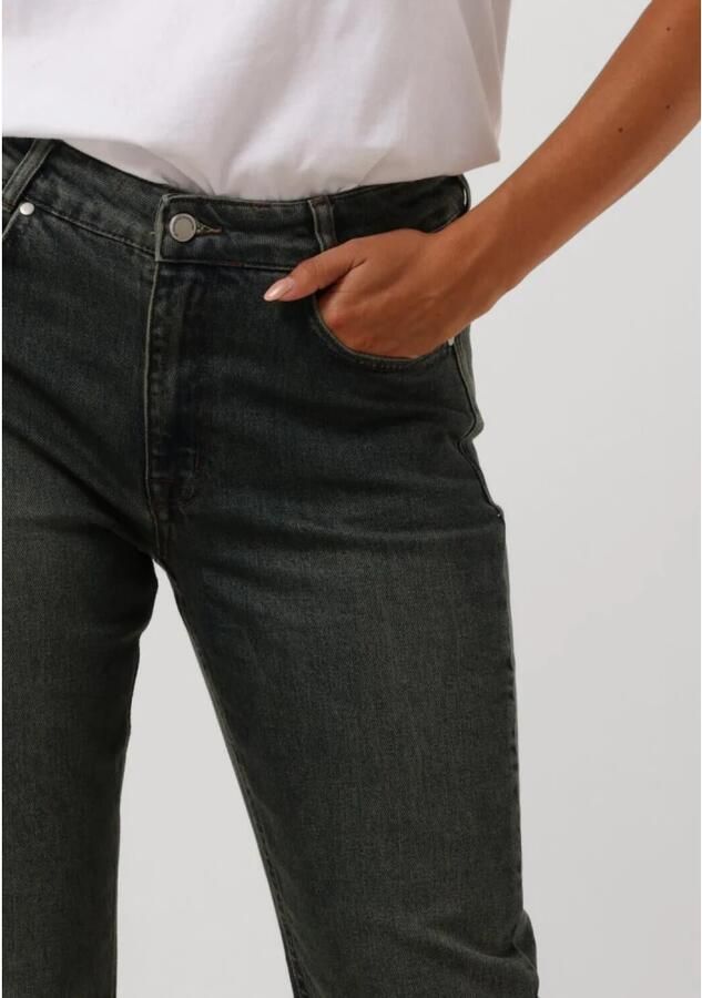 MY ESSENTIAL WARDROBE Dames Jeans Dangomw 139 High Straight Donkerblauw - Foto 4