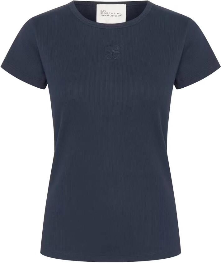 MY ESSENTIAL WARDROBE Dames Tops & T-shirts Mandymw Tee Zwart - Foto 7