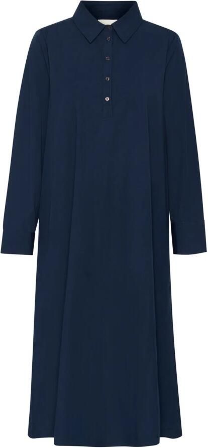 MY ESSENTIAL WARDROBE Dames Jurken Sunnamw Long Dress Donkerblauw - Foto 5