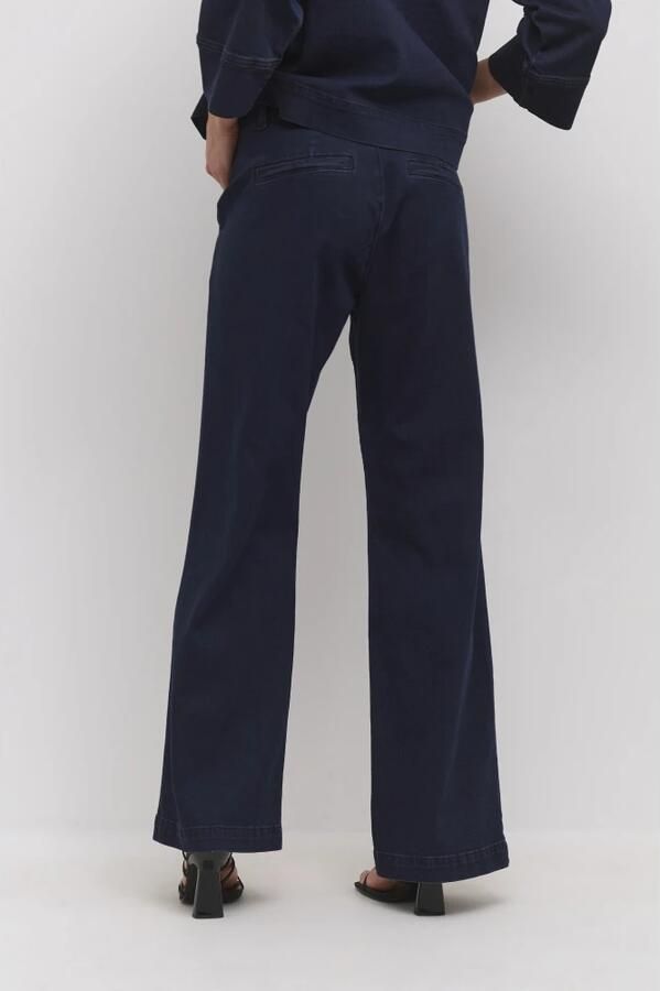 MY ESSENTIAL WARDROBE Dames Broeken Lara Pant 115 Blauw - Foto 5