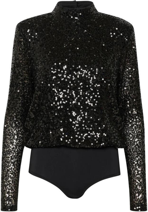 MY ESSENTIAL WARDROBE Dames Tops & T-shirts Fallonmw Bodystocking Blouse Zwart