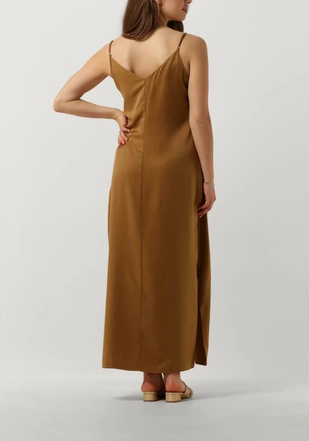 MY ESSENTIAL WARDROBE Dames Jurken Estellemw Strap Long Dress Bruin - Foto 2