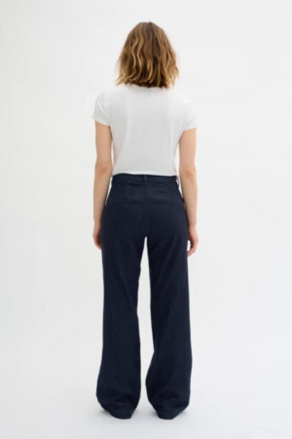 MY ESSENTIAL WARDROBE Dames Broeken Lara Pant 115 Blauw - Foto 2