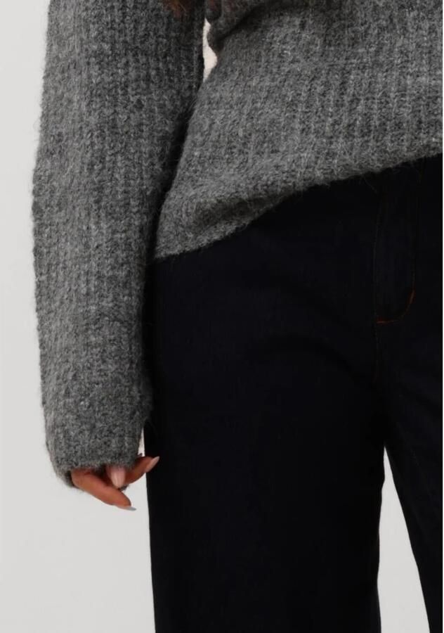 MY ESSENTIAL WARDROBE Dames Broeken Laramw 115 Wide Pant Donkerblauw