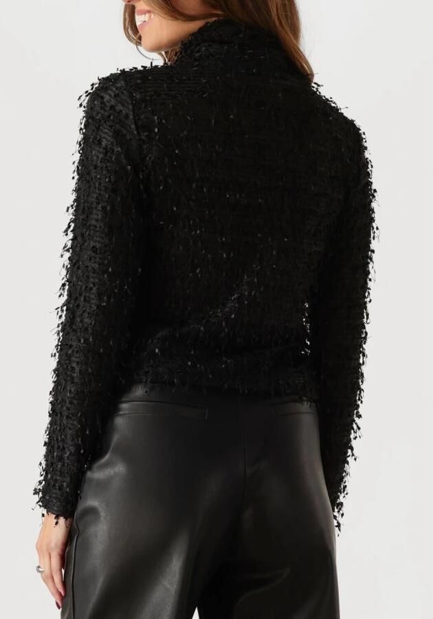 MY ESSENTIAL WARDROBE Dames Truien & Vesten Sinomw Rollneck Blouse Zwart - Foto 6