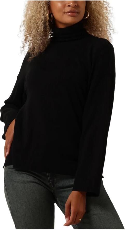 MY ESSENTIAL WARDROBE Dames Truien & Vesten Emmamw Knit Rollneck Pullover Zwart - Foto 7