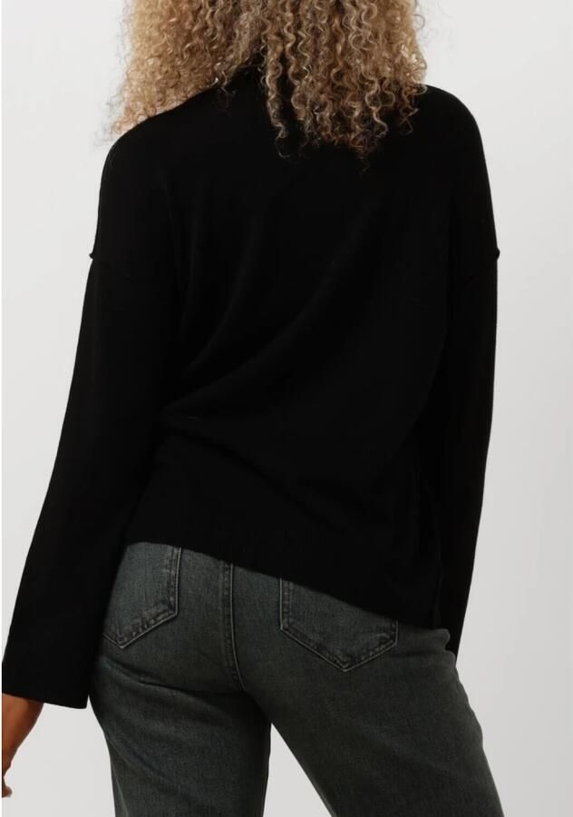 MY ESSENTIAL WARDROBE Dames Truien & Vesten Emmamw Knit Rollneck Pullover Zwart - Foto 6