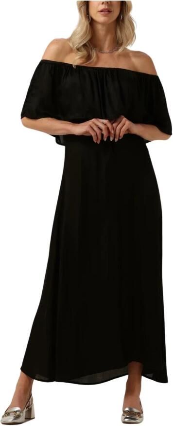 My Essential Wardrobe Zwarte Midi Jurk Melissamw Florance Black Dames - Foto 7