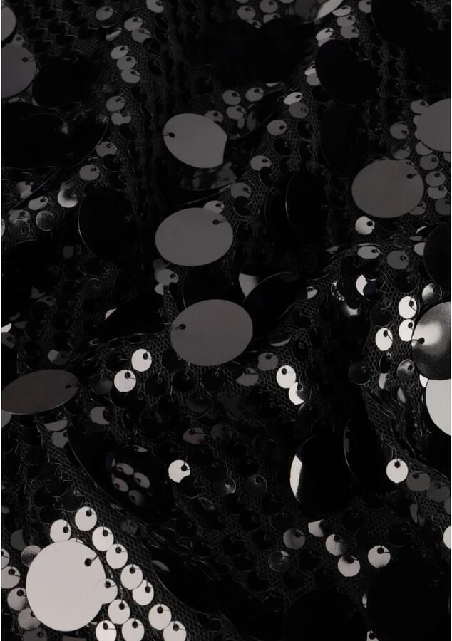 My Essential Wardrobe Zwarte Pailletten Strap Top Blouse Black Dames - Foto 5