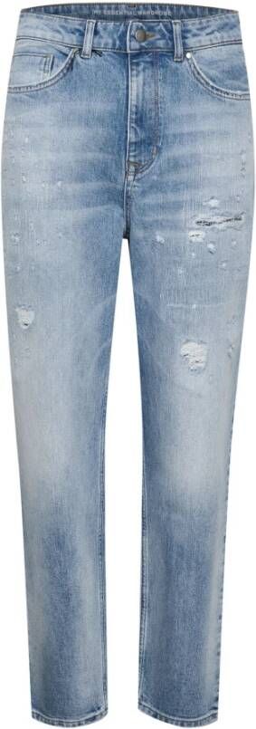 My Essential Wardrobe Schade mama xhigh jeans Blauw Dames