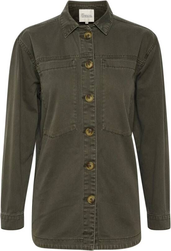My Essential Wardrobe Shirts Groen Dames
