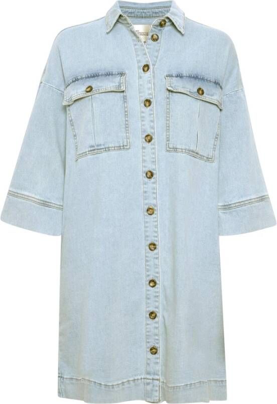 My Essential Wardrobe Short Dresses Blauw Dames