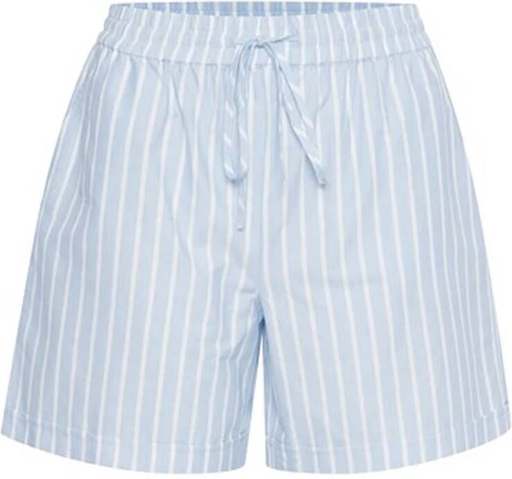 My Essential Wardrobe Short Shorts Blauw Dames