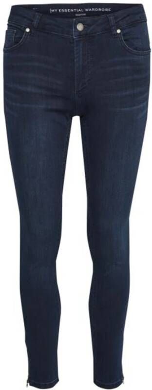 My Essential Wardrobe The Celina Slim Jeans Blauw Dames