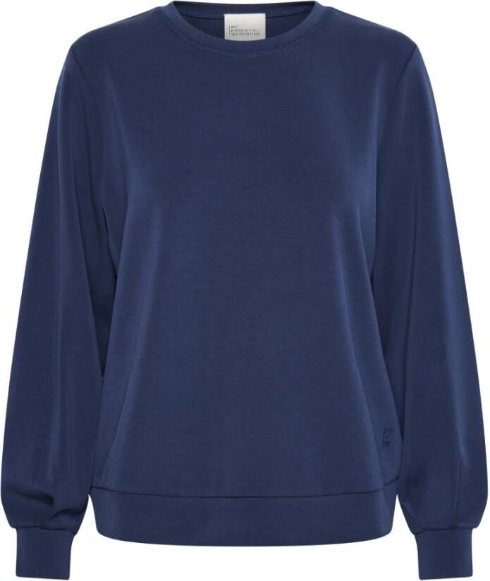 My Essential Wardrobe Sweatshirt Blauw Dames