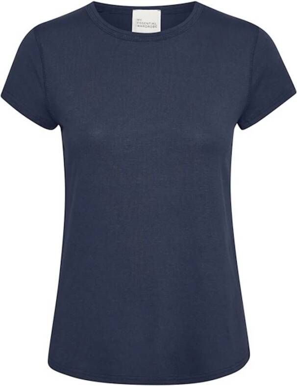 My Essential Wardrobe T-shirts Blauw Dames