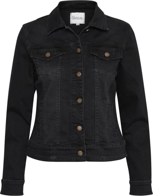 My Essential Wardrobe Vage jas Zwart Dames