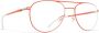 Mykita Stijlvolle zonnebril voor modeliefhebbers Orange Unisex - Thumbnail 1