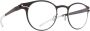 Mykita Moderne ronde metalen montuur bril Brown Unisex - Thumbnail 1