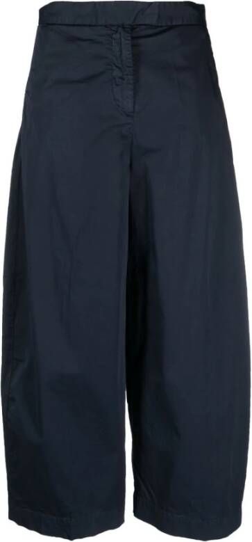 Myths Bijgesneden broek Blauw Dames