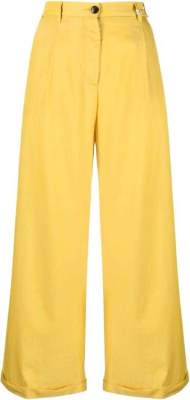 Myths Brede broek Yellow Dames