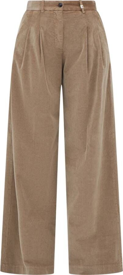 Myths Brede broek Grijs Dames