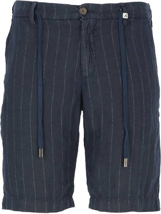 Myths Casual Shorts Blauw Heren