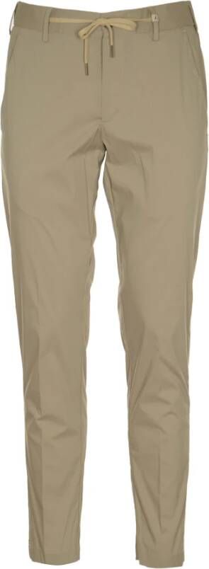 Myths Stijlvolle Chino's voor Mannen Beige Heren