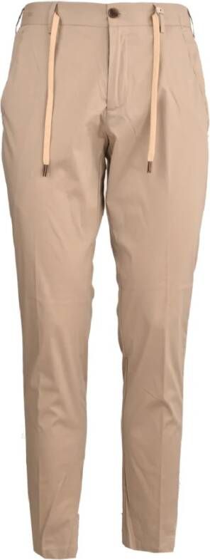 Myths Stijlvolle Chino's voor Mannen Beige Heren