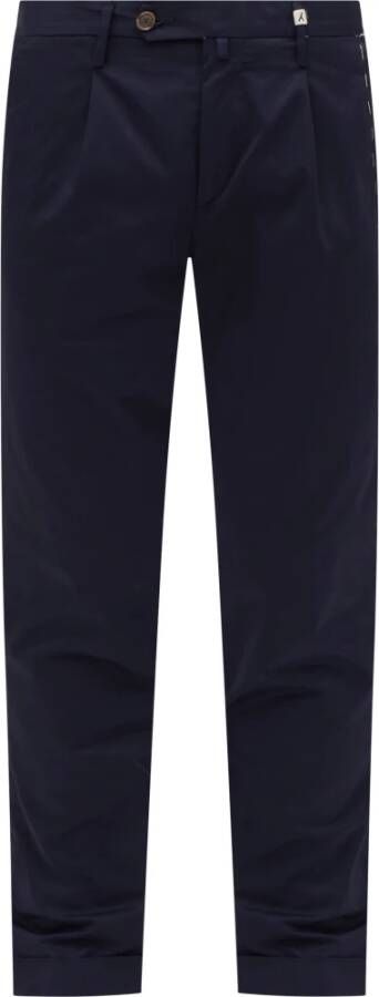 Myths Slim-fit Trousers Blauw Heren