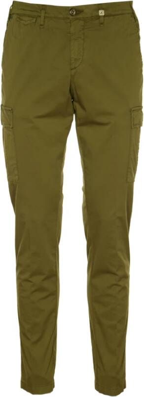 Myths Slim-fit Trousers Groen Heren