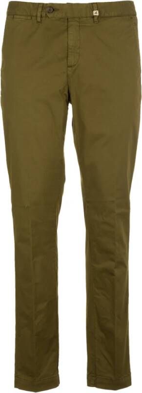 Myths Slim-fit Trousers Groen Heren