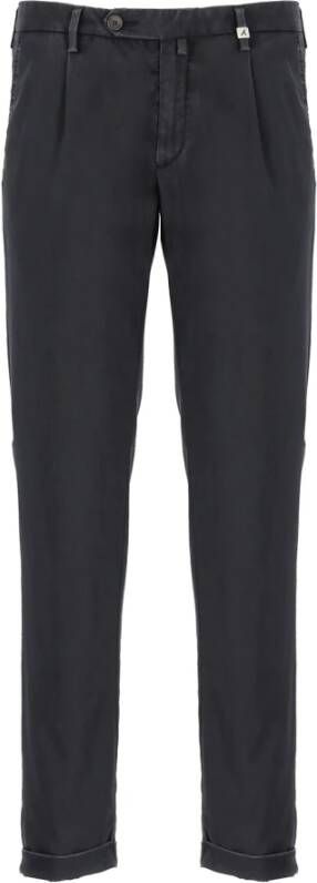 Myths Straight Trousers Blauw Heren