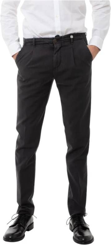 Myths Straight Trousers Grijs Heren