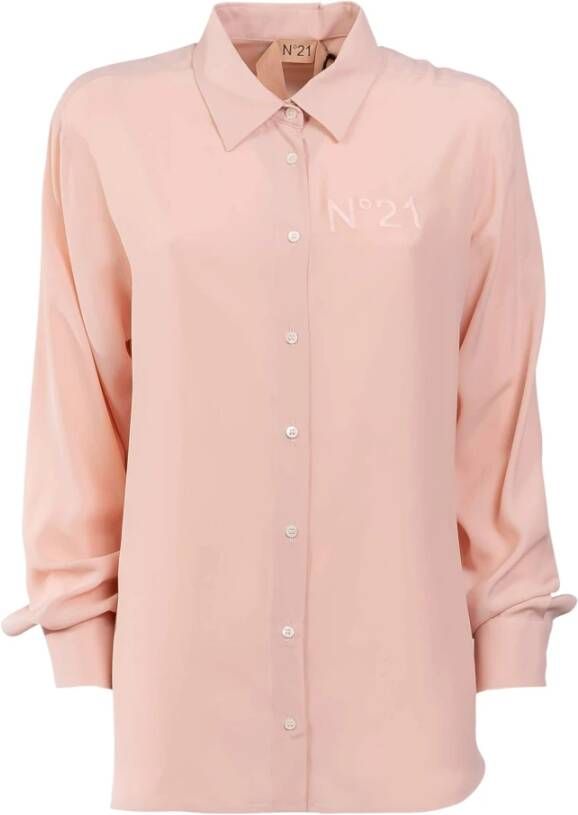 N21 Alledaagse t-shirts Roze Dames