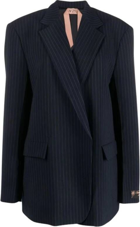 N21 Blazers Blauw Dames