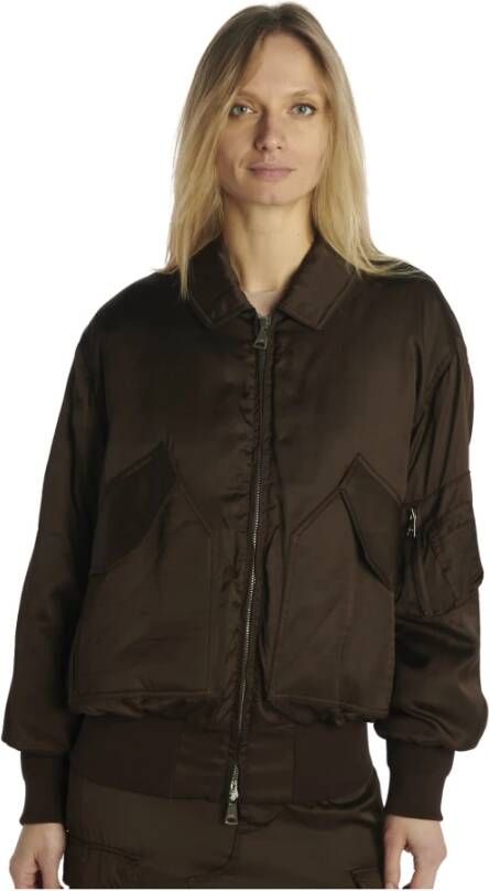 N21 Bomber Jackets Bruin Dames