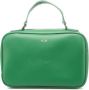 N21 Groene Leren Schoudertas met Rits Green Dames - Thumbnail 1