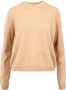 N21 Effen Trui met Lange Mouwen Beige Dames - Thumbnail 2