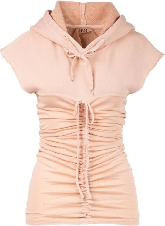N21 Hoodies Roze Dames