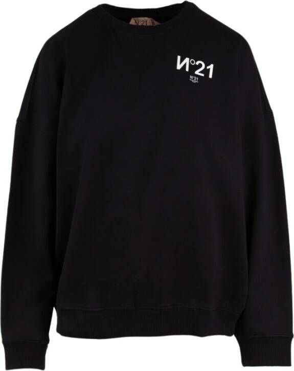 N21 Hoodies Zwart Dames