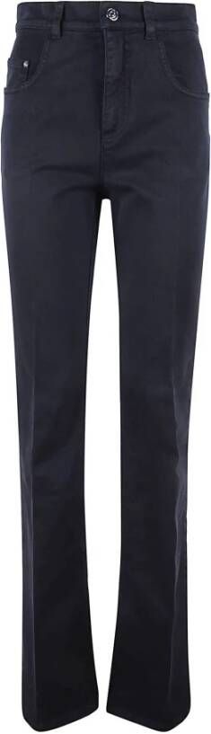 N21 Slim-Fit Blauw & Groen Jeans Blue Dames
