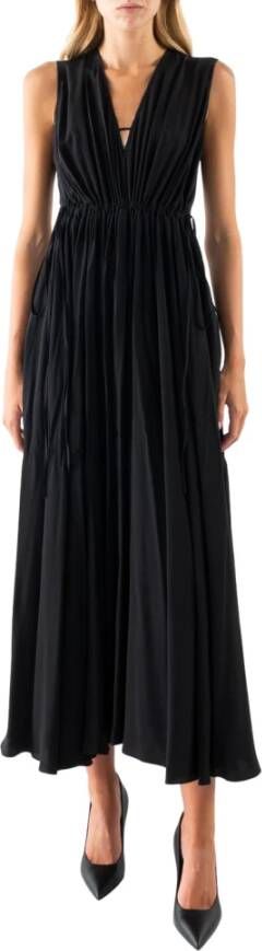 N21 H141-5111 Long Dresses Zwart Dames