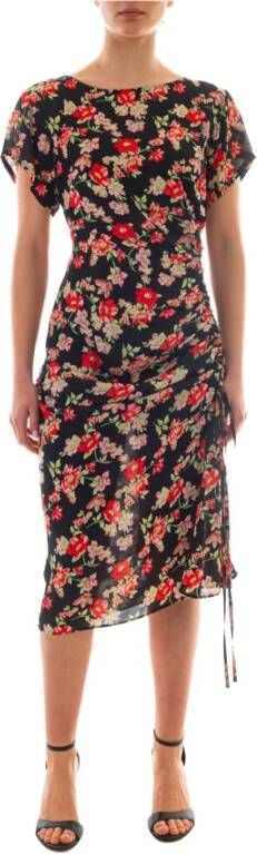 N21 Midi Dresses Zwart Dames