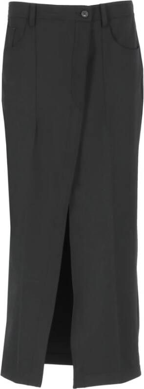 N21 Midi Skirts Zwart Dames